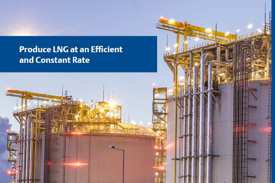 Regelventile für LNG-Verflüssigung