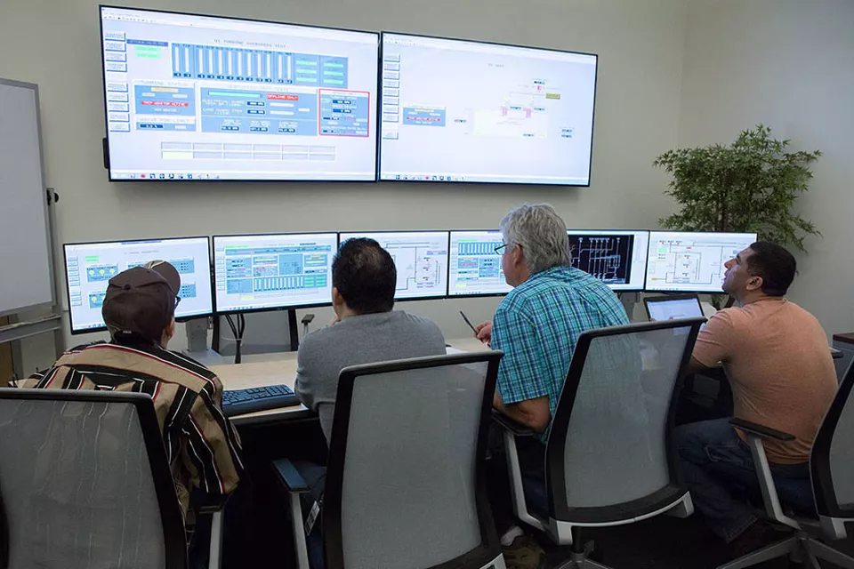 Controllo dell'apparecchiatura