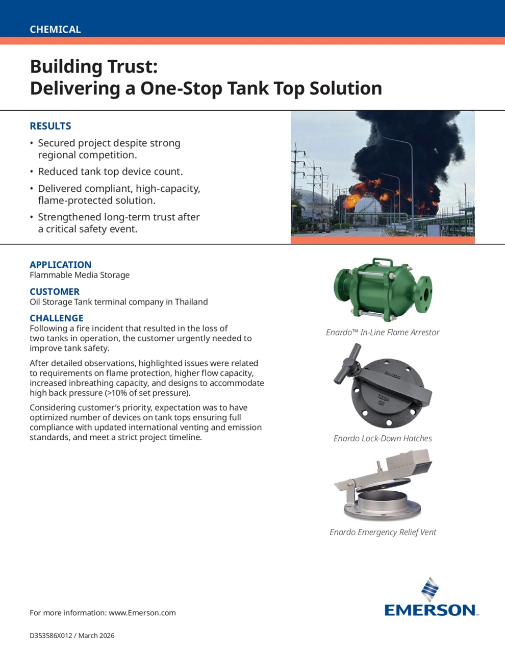 Delivering a One-Stop Tank Top Solution