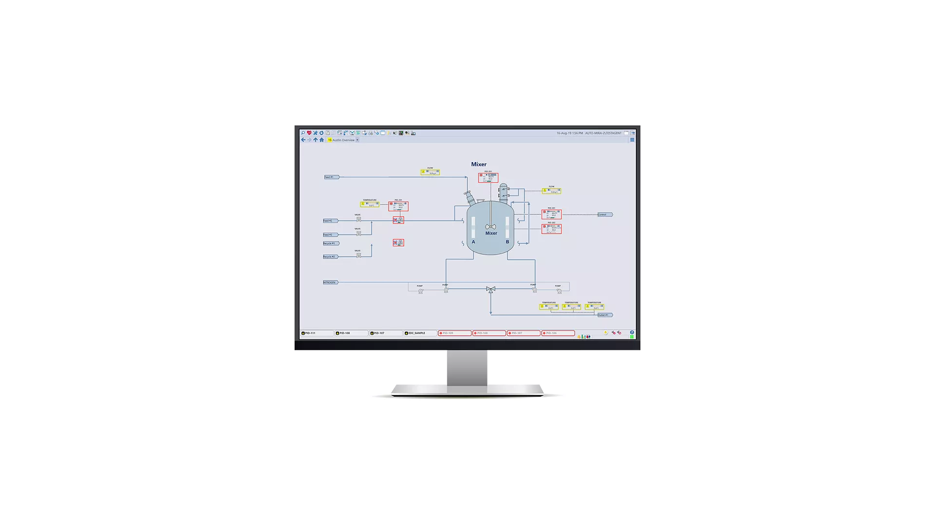 DeltaV DCS Screen