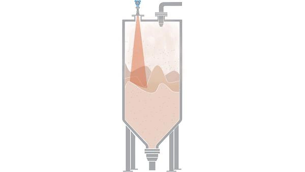 Level Measurement in Production and Sizing Bins for Potash Production