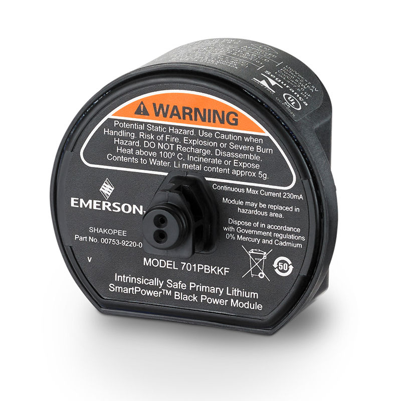 Emerson 701P SmartPower™ モジュール - ブラック - 計測機器 | Emerson