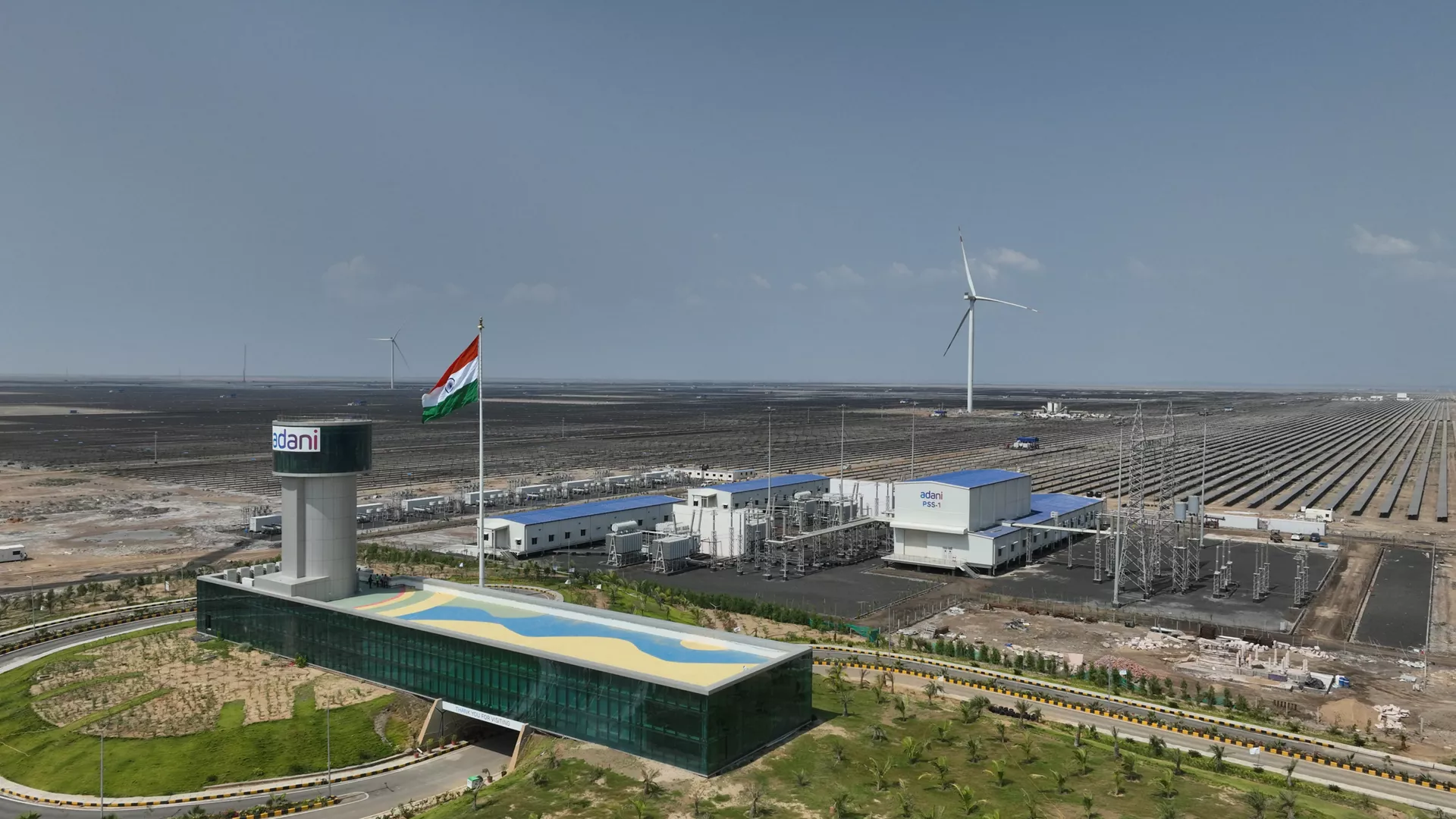 Adani Green Energy Limited's 30 GW Project in Khavda, Gujarat, India