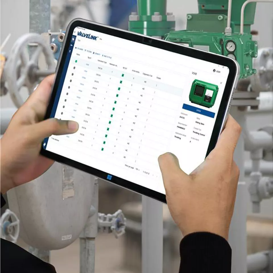 Emerson's Fisher™ ValveLink™ Pro Software