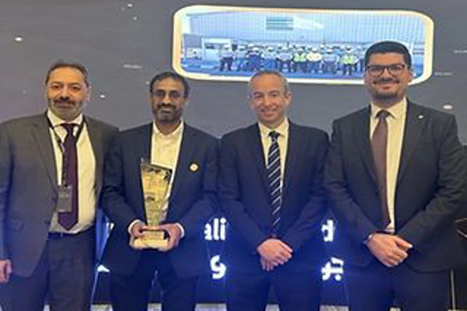 Emerson recognised by Aramco for local manufacturing excellence