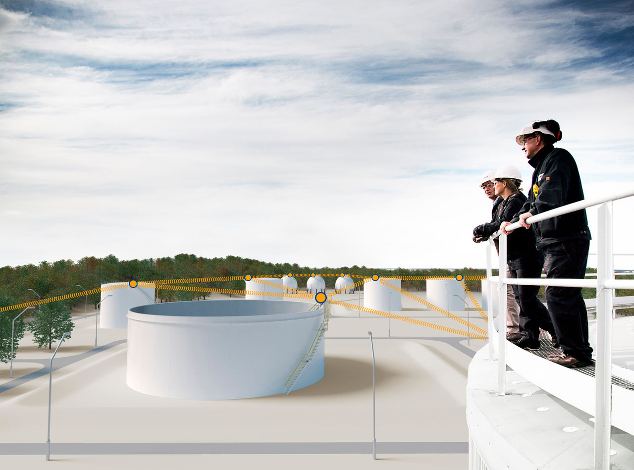 Enable Automated Tank Farm Operations With Wireless Data Transmission