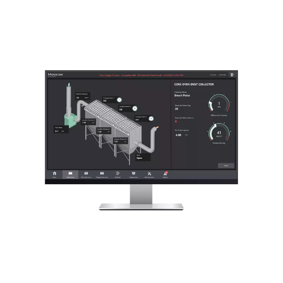 Emerson Dust Collector Monitoring and Control Solution Enhances Performance and Environmental Protection