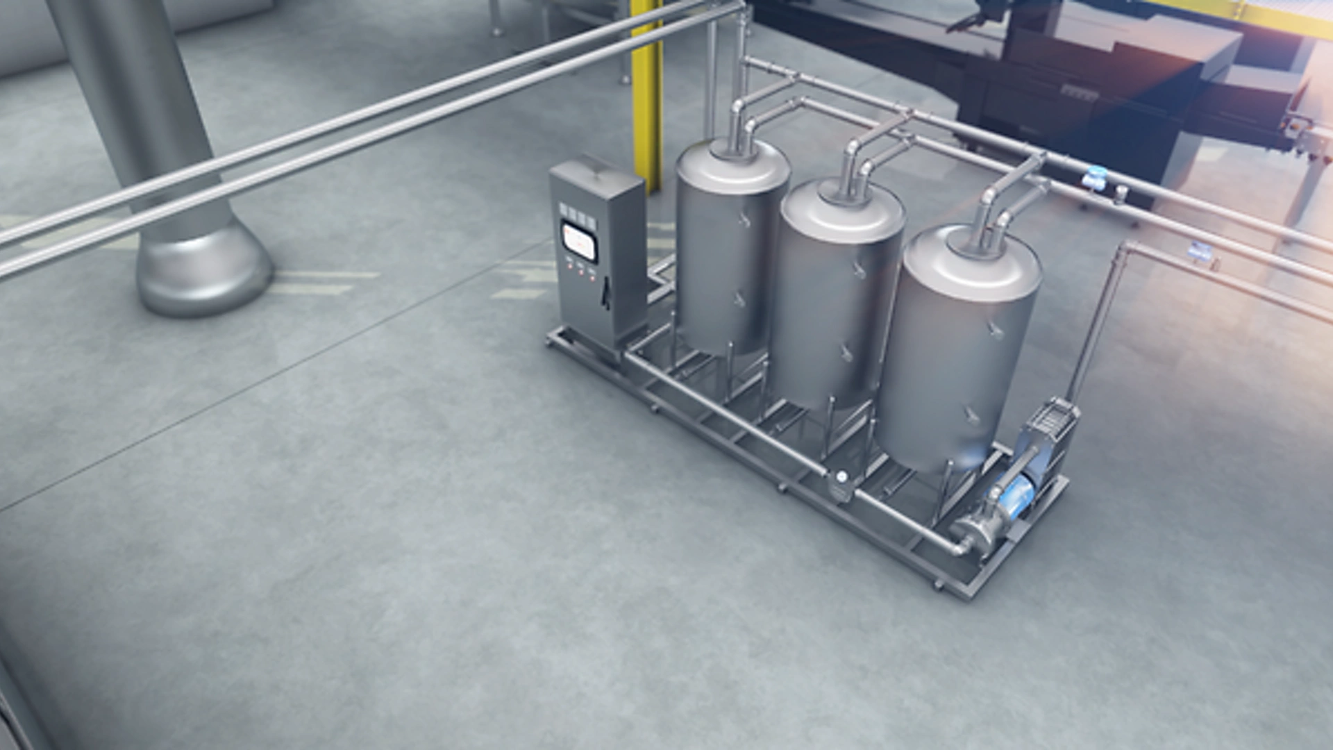 Density Measurement for Fermenter Cleaning