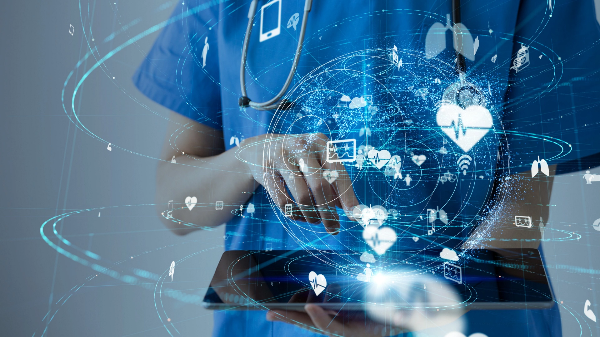 Medical technology concept.