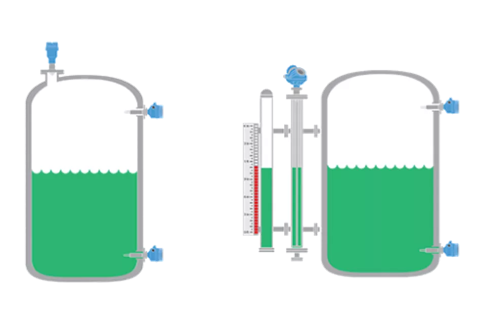 Füllstandsmessung und Bestandskontrolle der Prozessbehälter für die Chemikalienlagerung