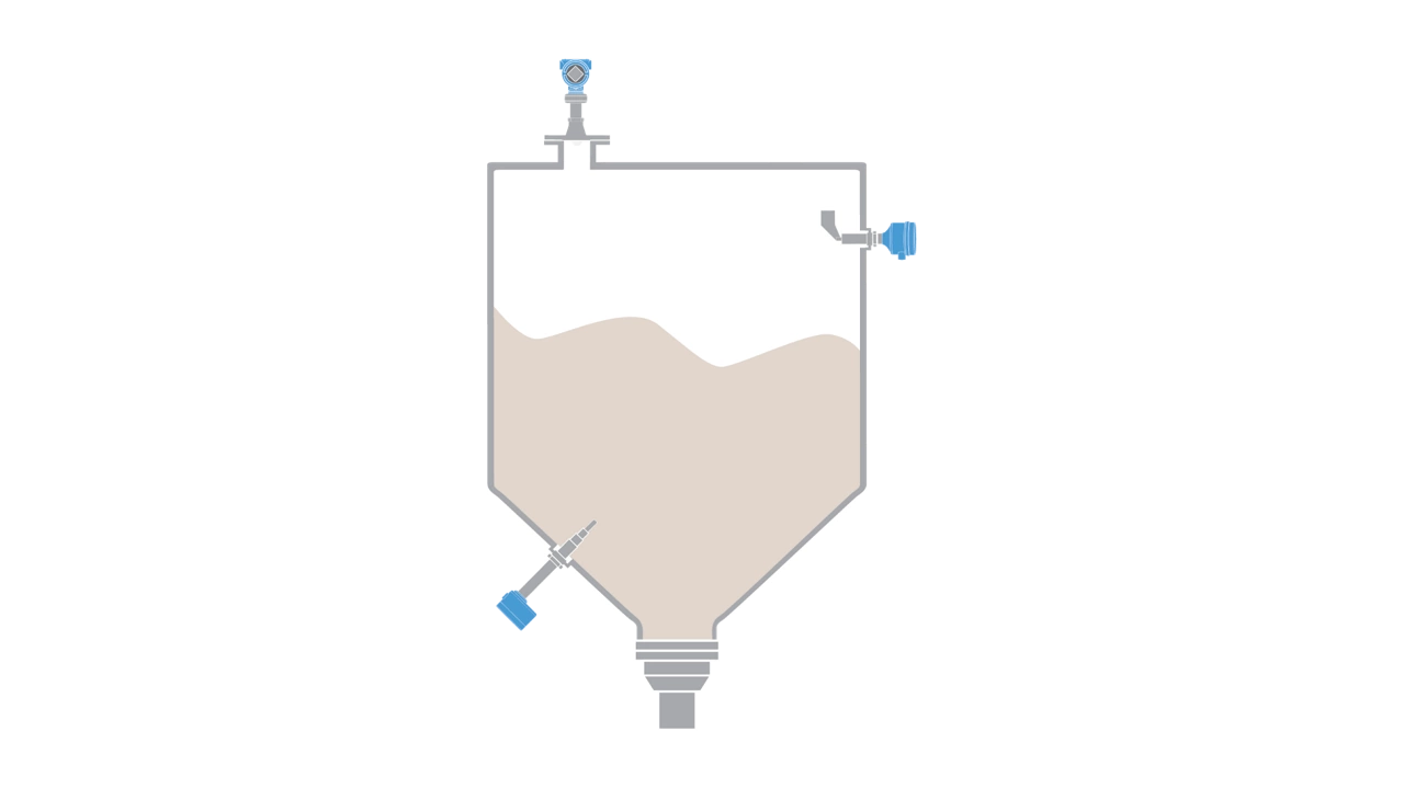 Level Measurement for Burnt Limestone Storage in Metal Ore Processing
