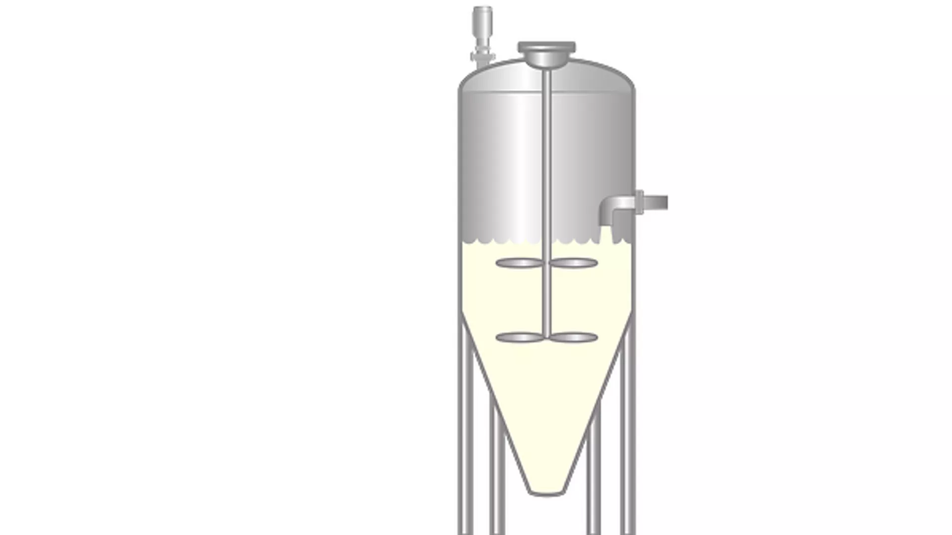 Level Measurement for Dairy Mixing Tanks