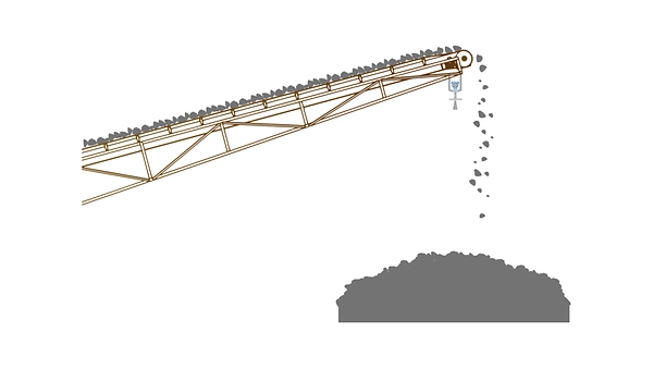 Level Measurement for Mining Stockpiles
