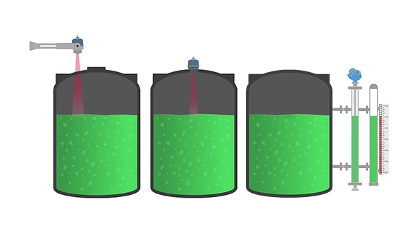 Level Measurement in Plastic Storage Tanks