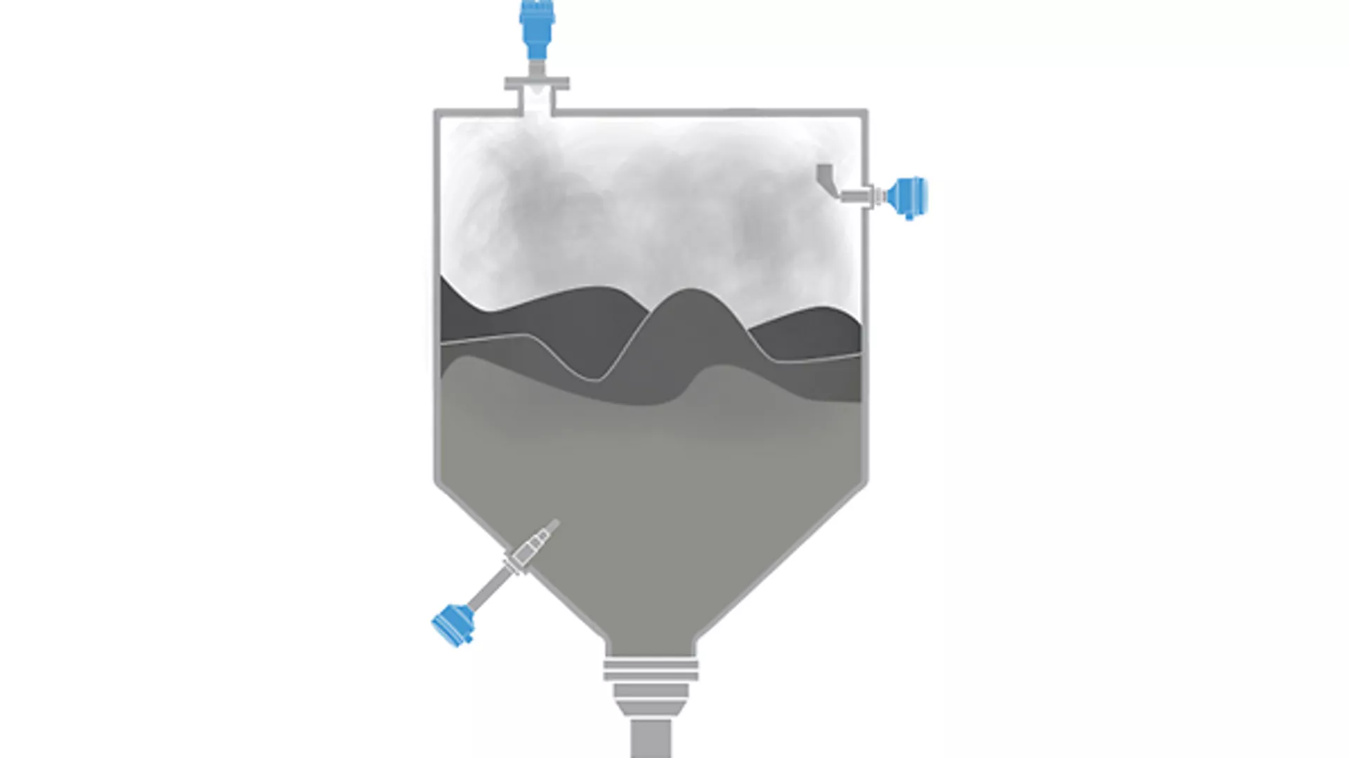 Level Measurement for Powdered Metal