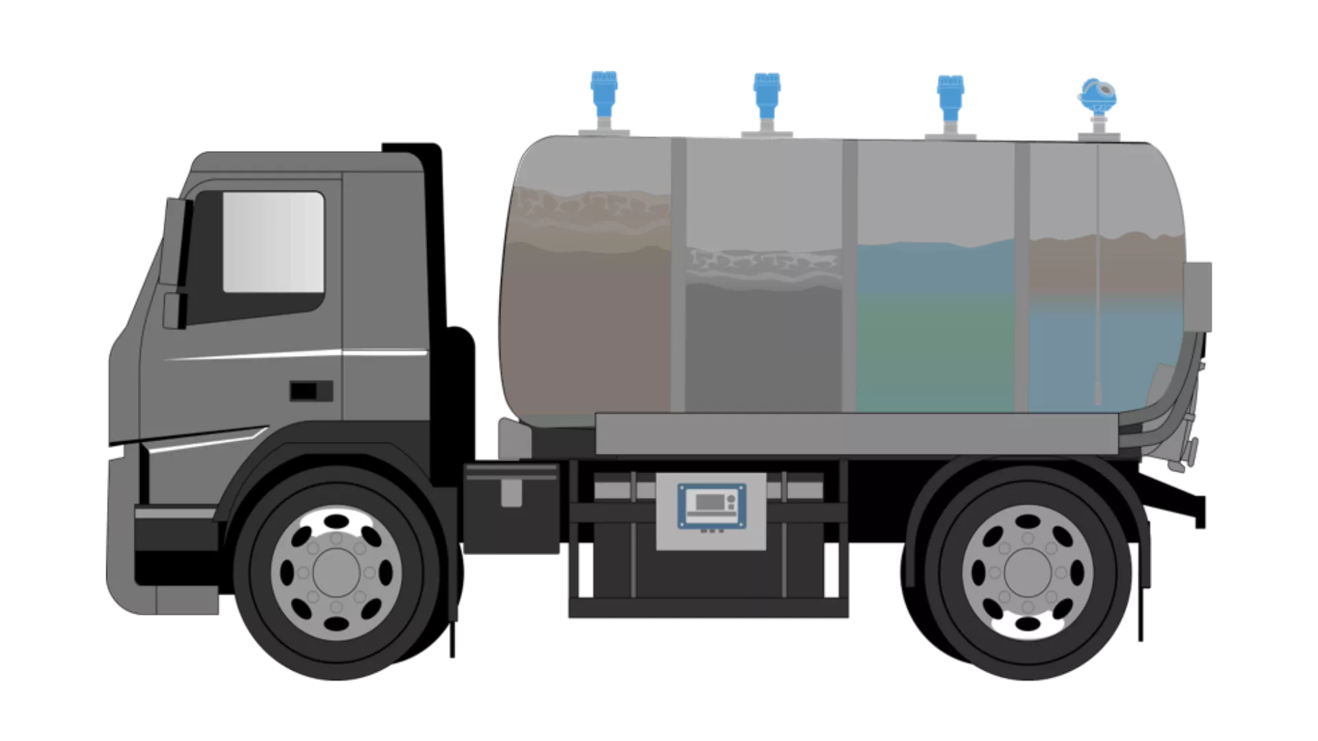 Level Measurement for Tanker Trucks and Transport Trailers