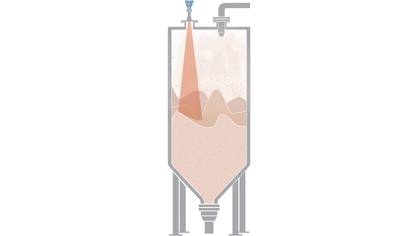 Level Measurement in Ore Warehouses for Talc Production