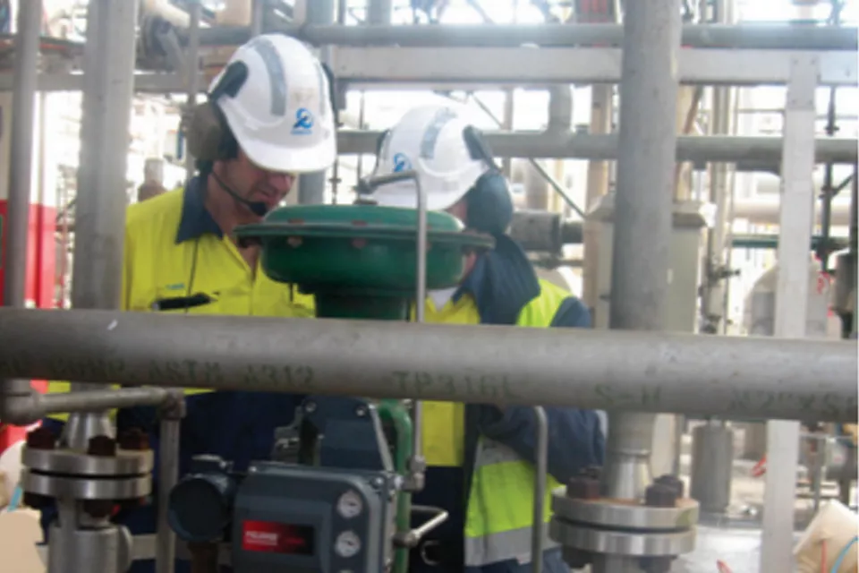  FIELDVUE™ DVC6200 Instrument Improves Reliability and Monitoring of Critical Valve in Liquid-Ammonia Service