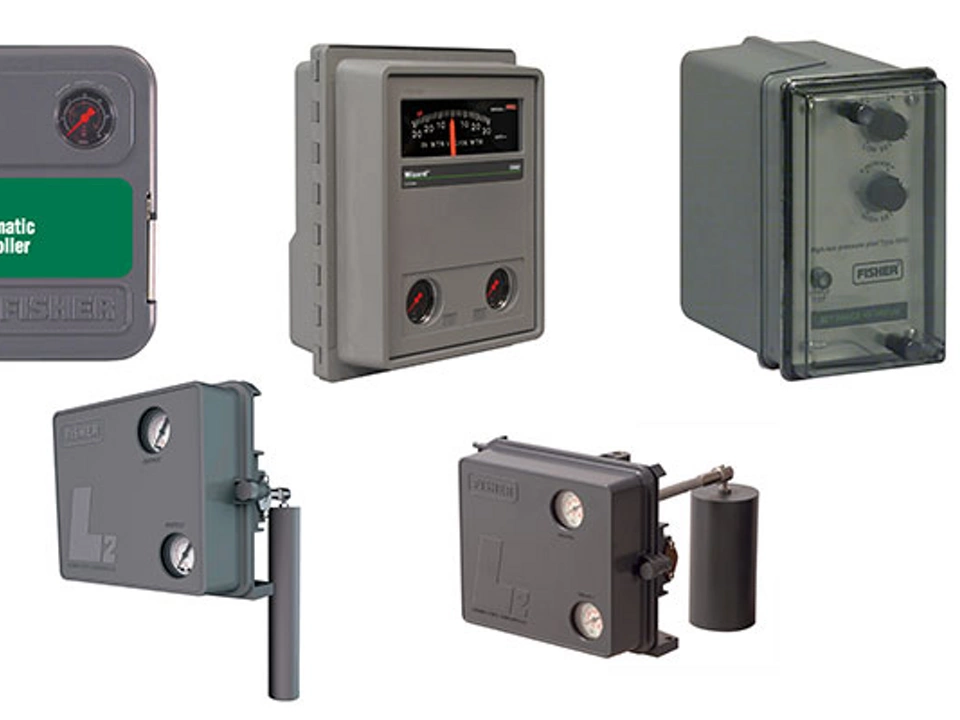 Fisher C1, Fisher 4195K, Fisher 4660, Fisher L2, and Fisher L2sj