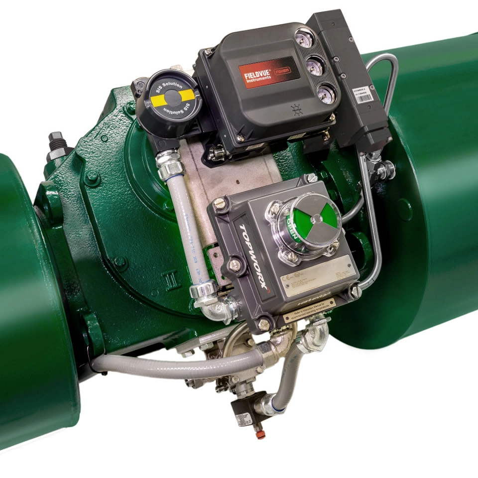 Controlador digital de válvulas FIELDVUE™ DVC6200 SIS da Fisher™