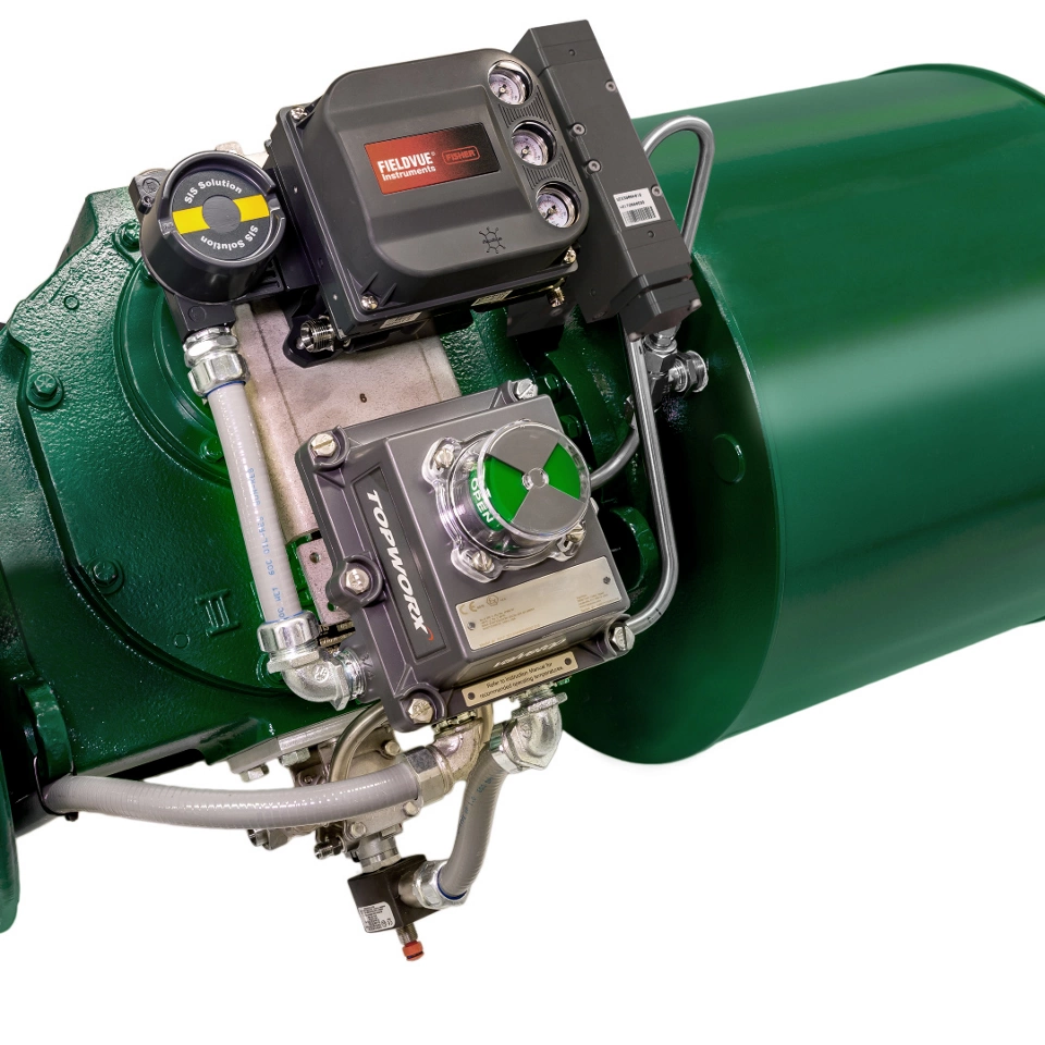 Fisher™ FIELDVUE™ DVC6200 SIS – Digitaler Stellungsregler