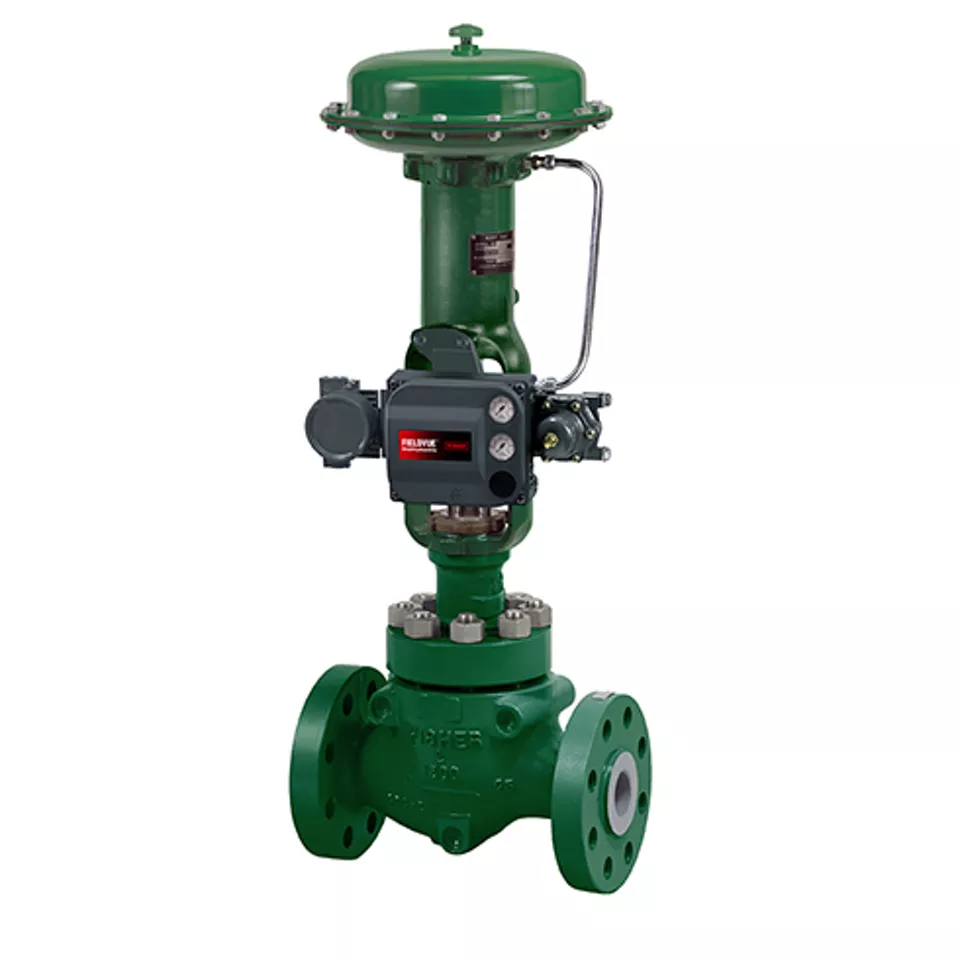 Válvulas de control  Fisher™ serie HP