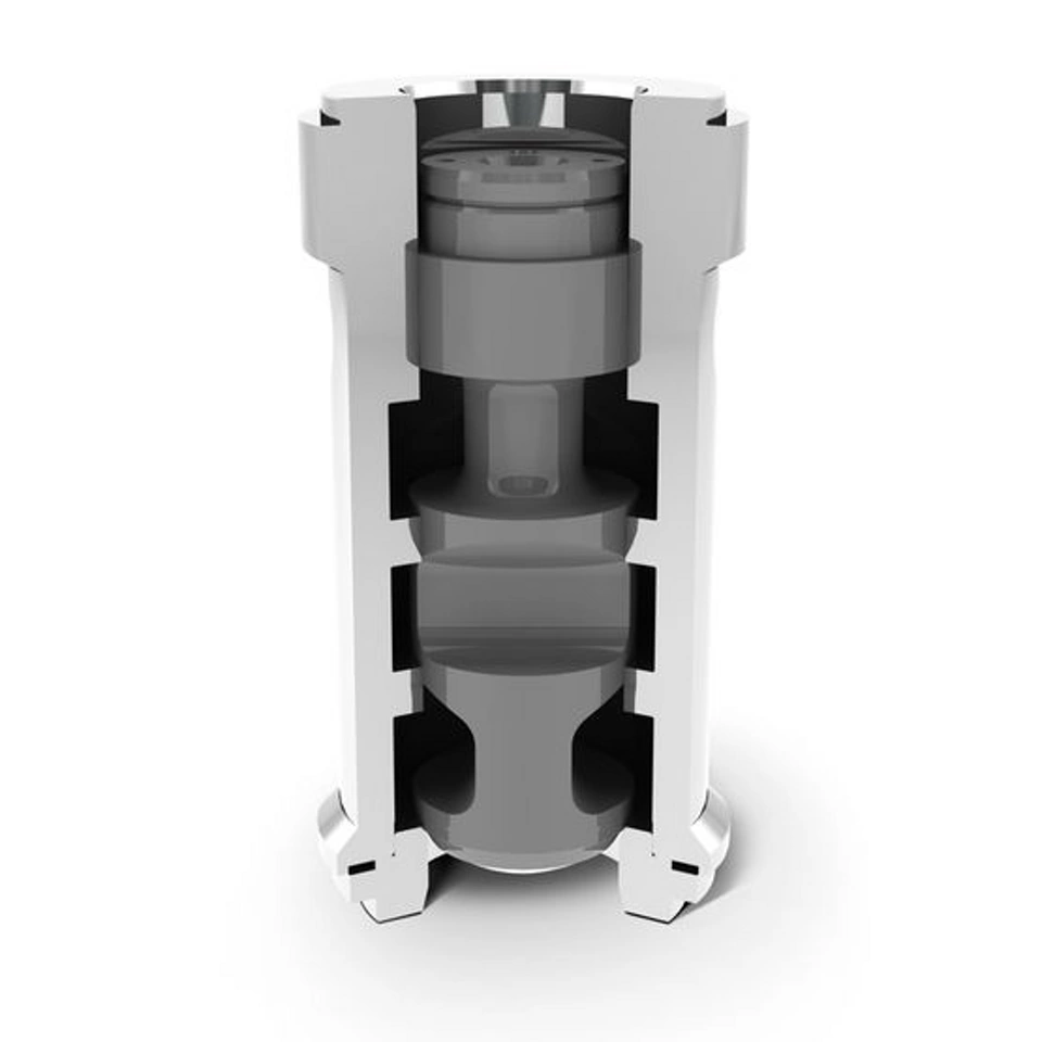  Válvula de controle NotchFlo™ DST da Fisher™