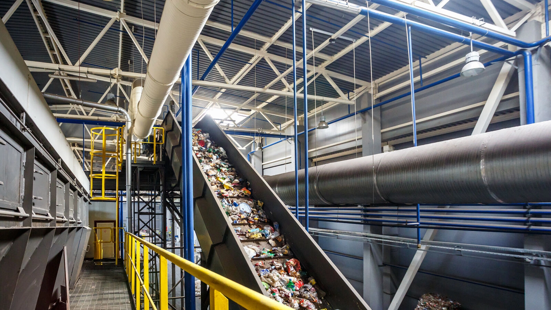 Flame Detection in Waste Management Facilities