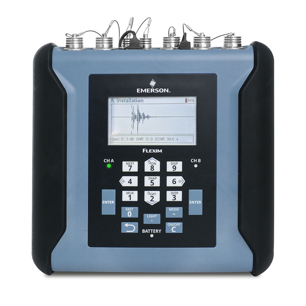 Flexim™ FLUXUS G631 BA - Portable Gas and Liquid Clamp-on
