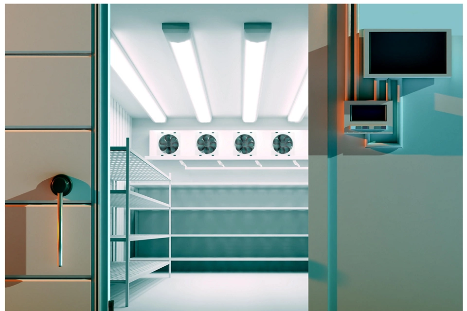 Detecção de gás e chamas em instalações de refrigeração