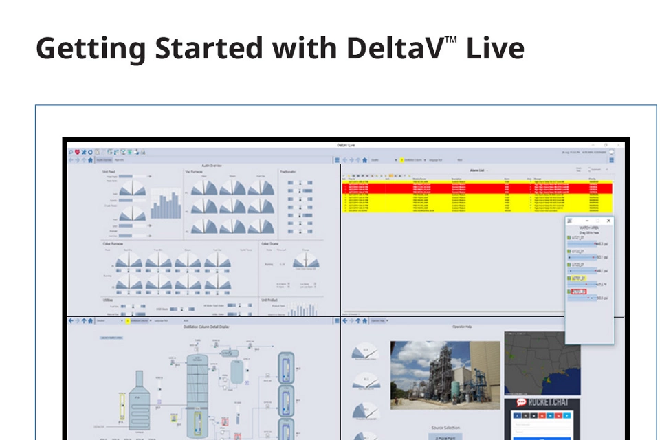 Premiers pas avec DeltaV Live
