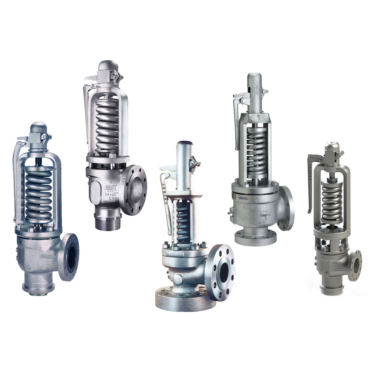 Crosby H Series Direct Spring Safety Valves - Final Control | Emerson