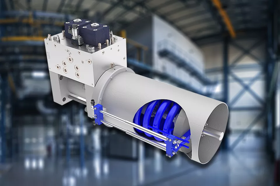 Actionneur hydraulique et électronique