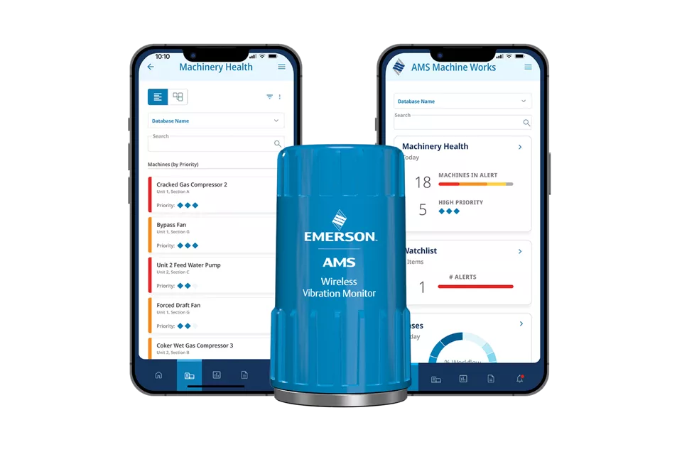 Moniteur de vibrations sans fil AMS