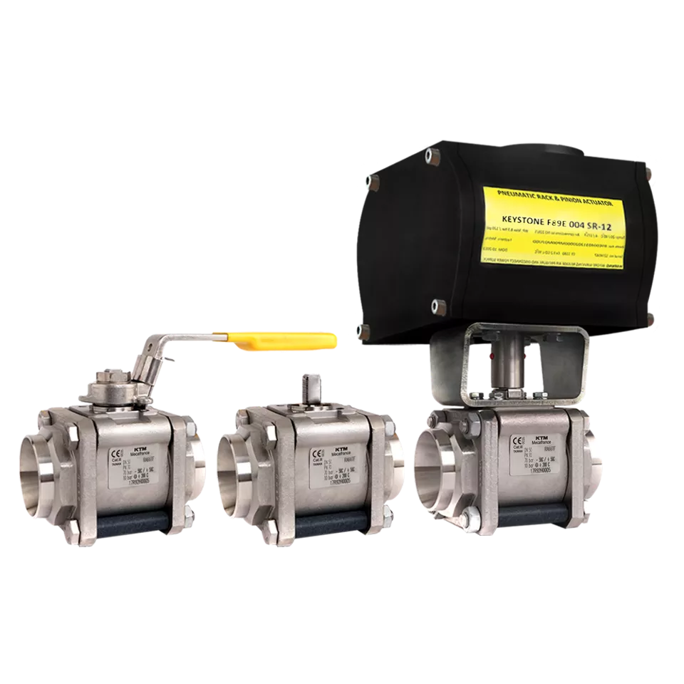  KTM Mecafrance Series RA Floating Ball Valve