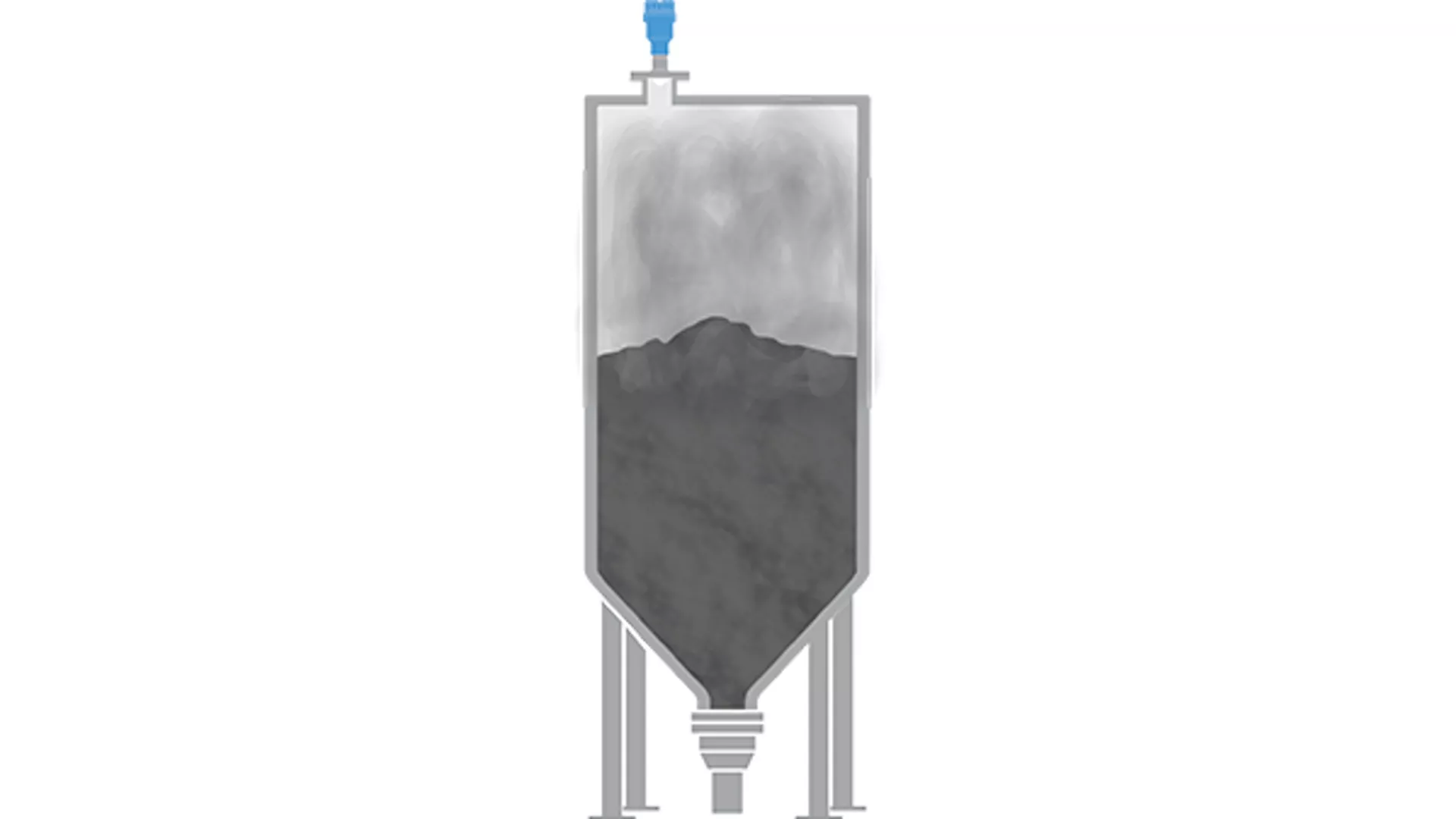 Level Measurement for Fly Ash Storage Tanks in Wastewater Plants