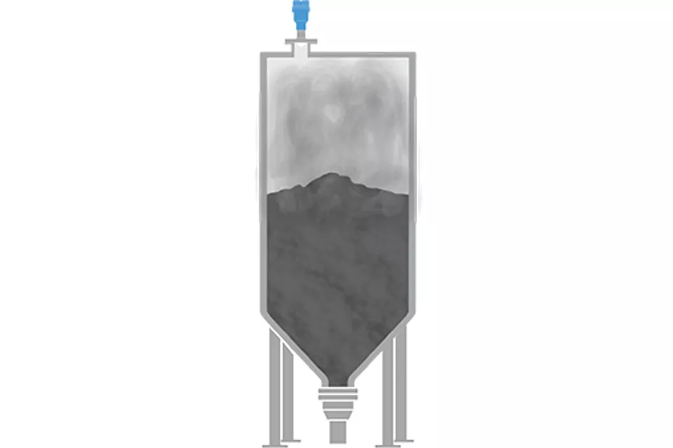 Mesure de niveau dans les silos de cendres volantes dans les centrales à charbon