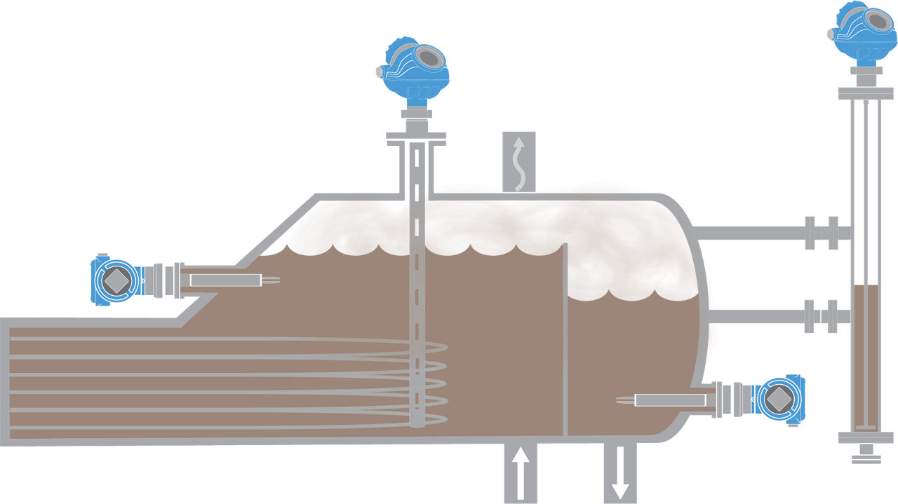 Level Measurement Solutions for Distillation Column Reboilers