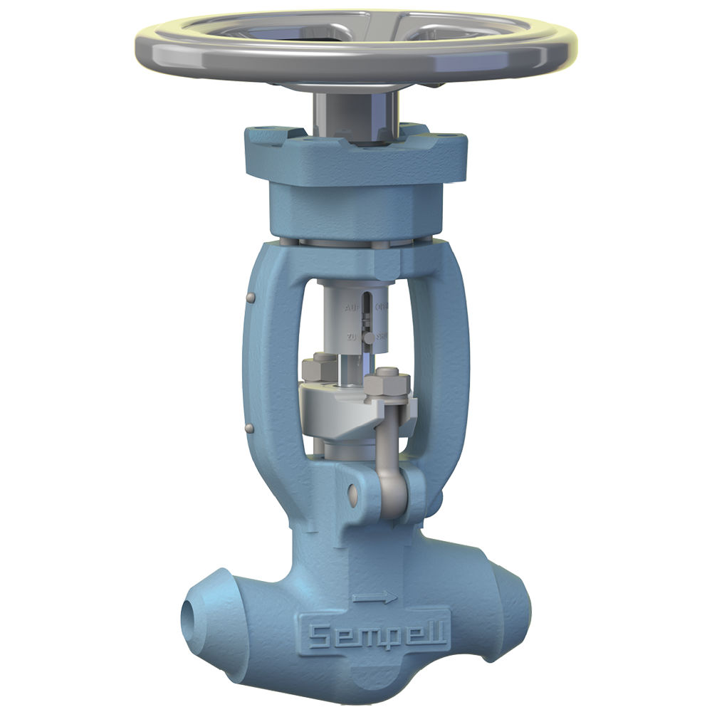 Sempell Model VA500 High Pressure Stop Valves - 최종 제어 | Emerson