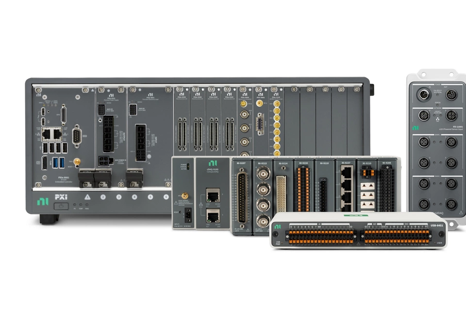 Hardware de aquisição de dados (DAQ)