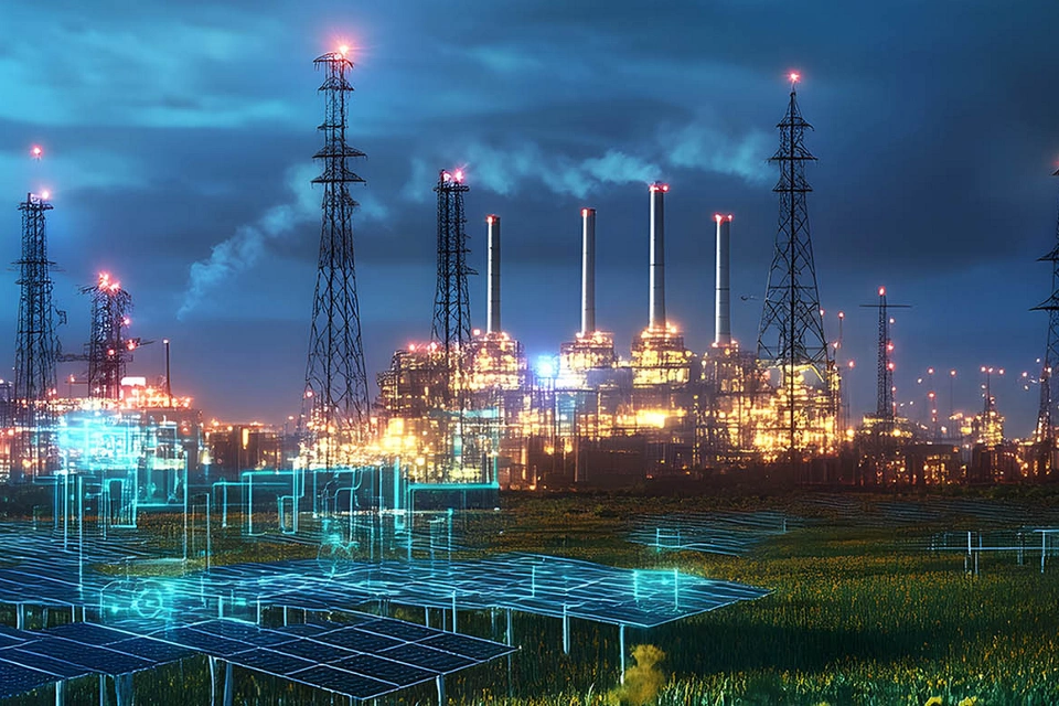Operaciones asistidas por IA en centrales eléctricas