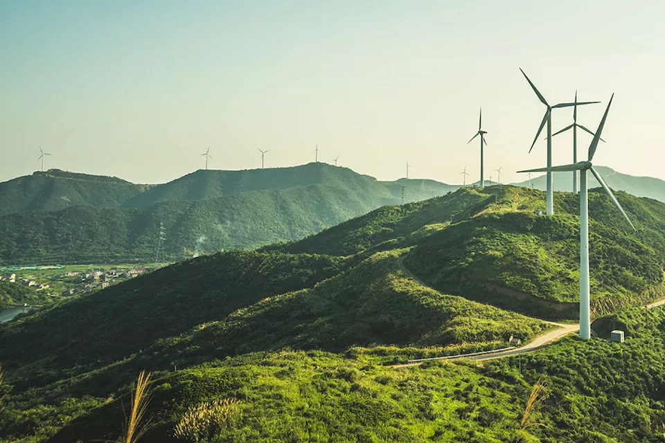 Transformação ecológica gradual das redes de energia globais