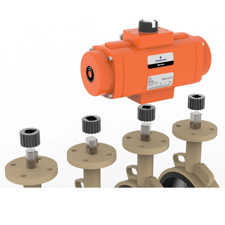Pneumatic Rack and Pinion Actuators