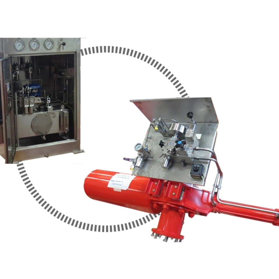 OLGAS – H, Pneumo-hydraulic actuators