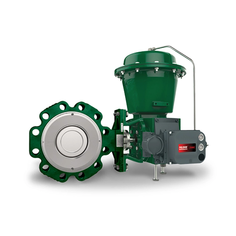 Valvola a farfalla Fisher™ 8590 a prestazioni elevate