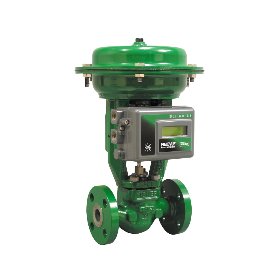 Sistema di valvola di controllo e attuatore Fisher™ GX