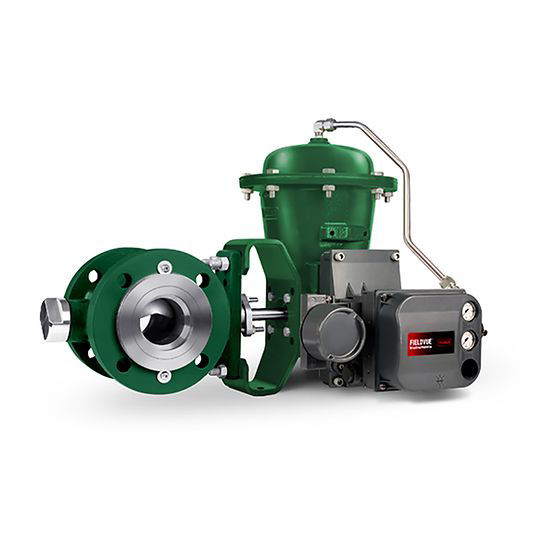 Fisher™ Vee-Ball™ V150S Flanged Control Valve - Final Control
