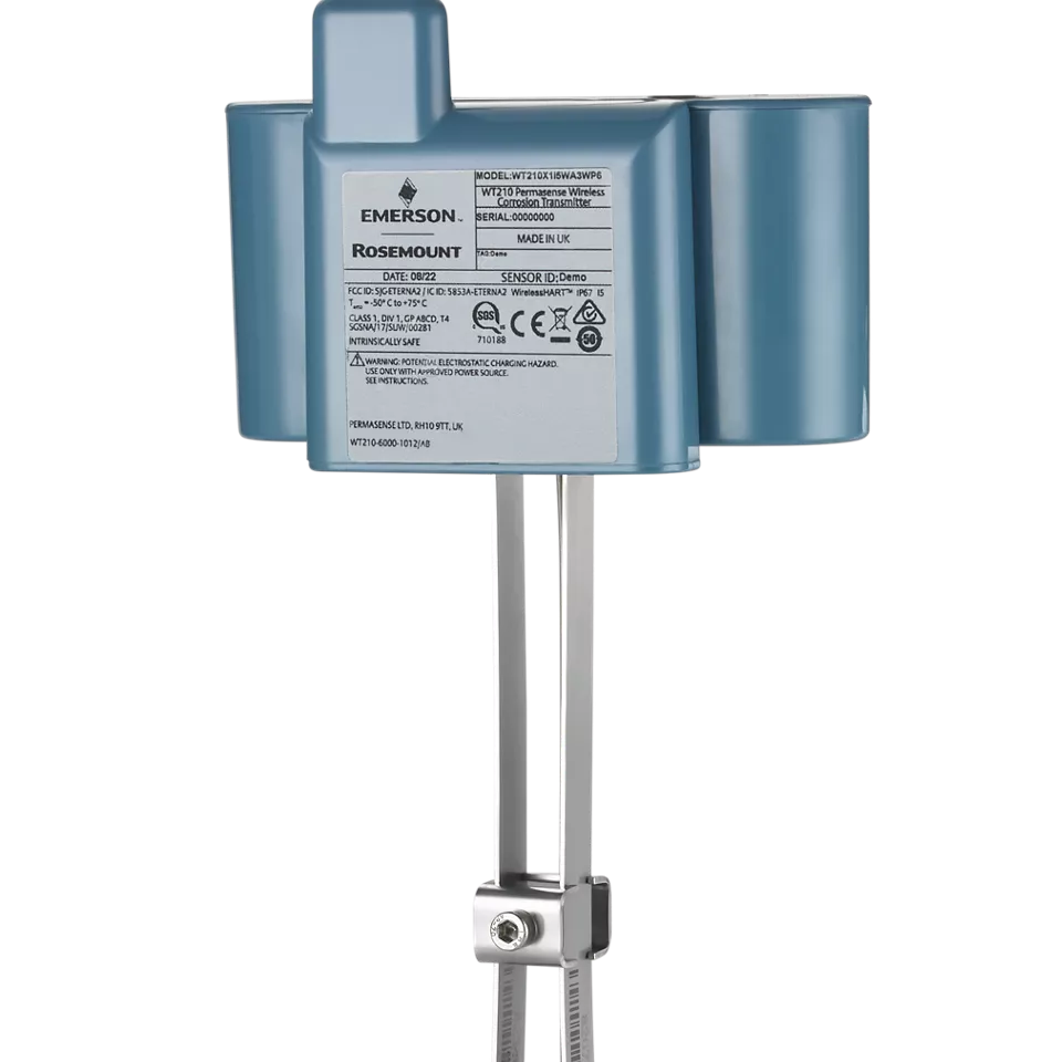 Rosemount™ Wireless WT210 Corrosion and Erosion Transmitter