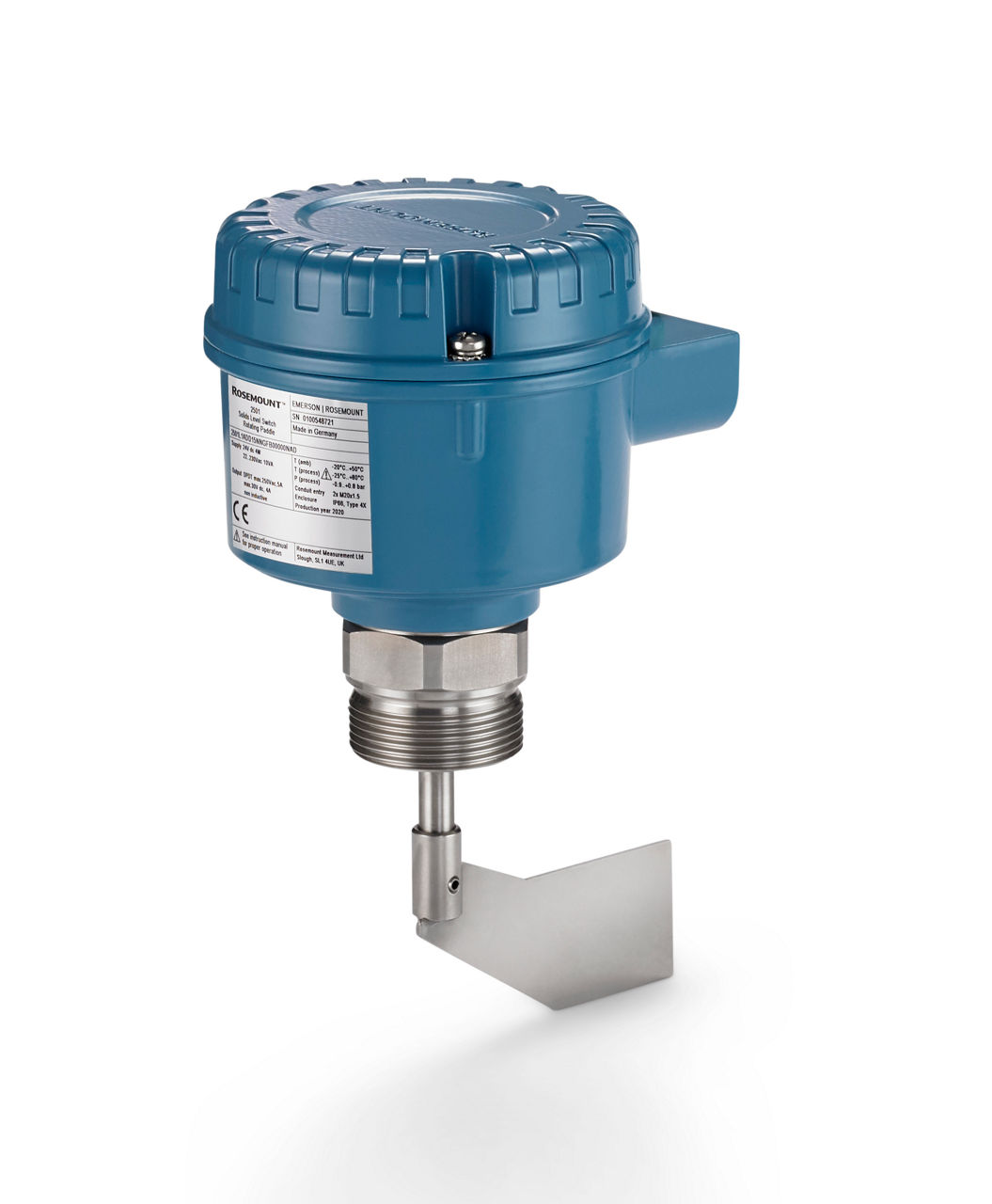 Rosemount™ 2501 粉体レベルスイッチ - パドル式 - 計測機器 | Emerson