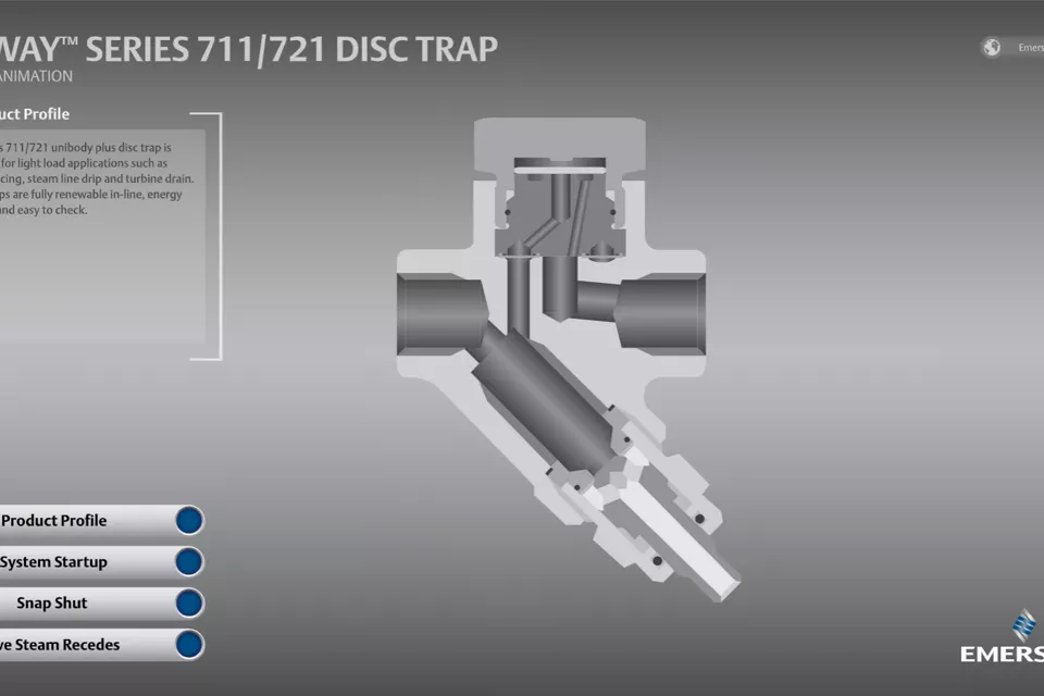 Yarway 711/721 Disk Trap